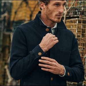 NWT Taylor Stitch The Ojai Jacket Indigo Diamond